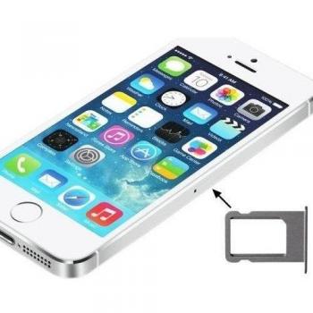 Original bandeja de tarjeta Sim para iPhone 5S