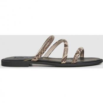 Pepe Jeans Women's Flat Animal Print Sandals - Sustainable Casual Style