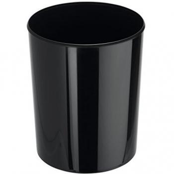 Han 18130-13 Elegance - Papelera con Capacidad de 13 litros, Color Negro