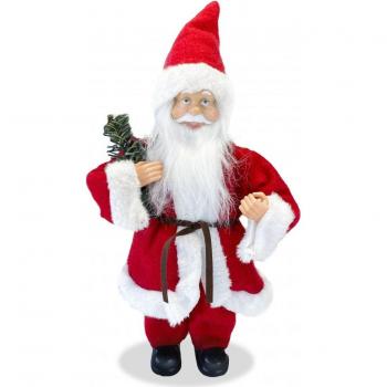 Papá Noel Decorativo Vestido Rojo 30H cm