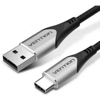 Cable USB tipo C Vention CODHI/ USB tipo C macho - USB macho/ 3m/ gris