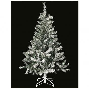 Árbol de Navidad Blanco de PVC Efecto Nevado 150/180/210 Cm - Diseño Elegante