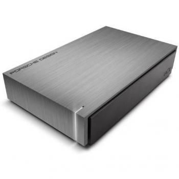 LaCie Porsche Desktop Drive - Disco duro externo de 2 TB, plateado