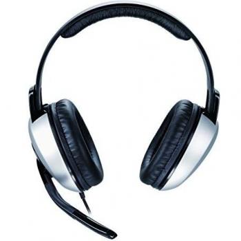 Genius Hs-05a - Auriculares con micrófono, Color Negro