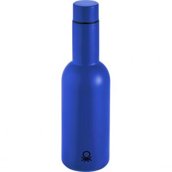 Botella de Agua 550ml Acero Inoxidable Azul Casa - Benetton