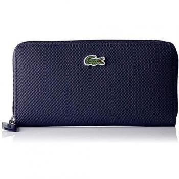 Lacoste L.12.12 Concept, Cartera para Mujer, Azul
