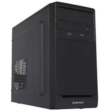 Torre Micro-ATX Unyka Aero C10 con USB3.0 en Negro