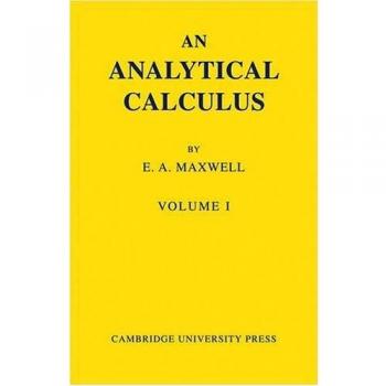 Cálculo Analítico Volumen 1 - Edición de Cambridge en Pasta Blanda