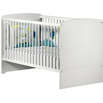 Cama de bebé evolutiva 140x70 cm blanca - Babyprice Basic