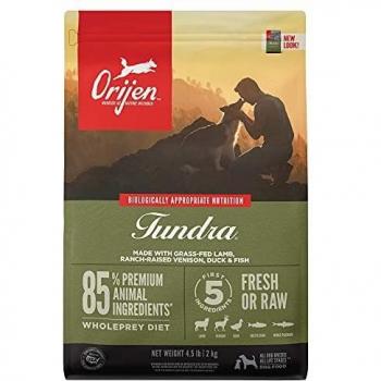 Pienso Orijen Tundra para perros 2 kg - Sin cereales, con carne de ternera, cordero, pato y reno