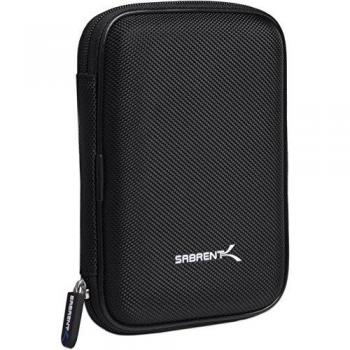 Sabrent Funda rígida a Prueba de Golpes EVA para Disco Duro Externo de 2.5