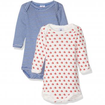Petit Bateau 25959, Conjunto de Ropa Interior para Bebés, Multicolor