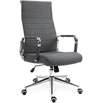 Silla de Oficina Gris Oscuro Modelo Adara - Comodidad Garantizada