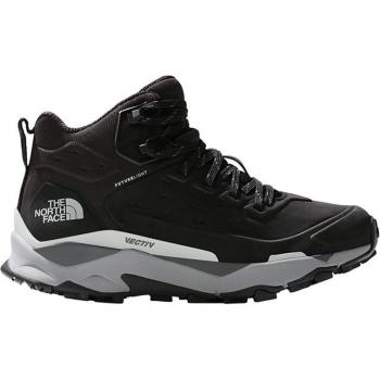 Botas de senderismo de cuero The North Face Vectiv Exploris FutureLight para mujer, color negro y gris, talla 38