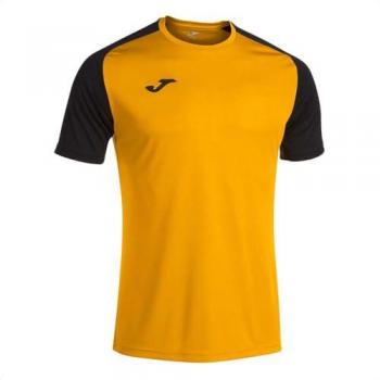 Camiseta manga corta hombre Joma Academy IV 101968 ámbar negro ligera
