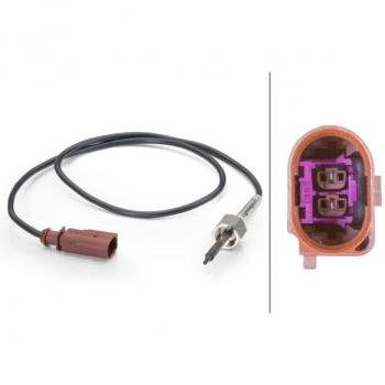 Sensor de temperatura de gas de escape HELLA 6PT 014 494-121