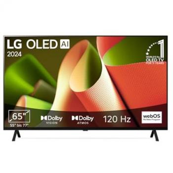Smart TV LG OLED 65 4K AI B4 con Dolby Vision y webOS24