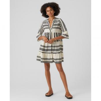 Vestido corto de algodón orgánico Vero Moda