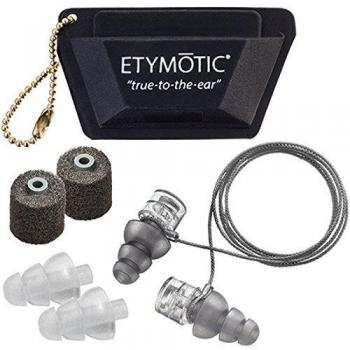 Etymotic Research ER20XS Universal Fit High-Fidelity Earplugs in Polybag Package