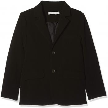 NAME IT Nkmingemann Blazer Noos, Chaqueta de Traje para Niños, Negro