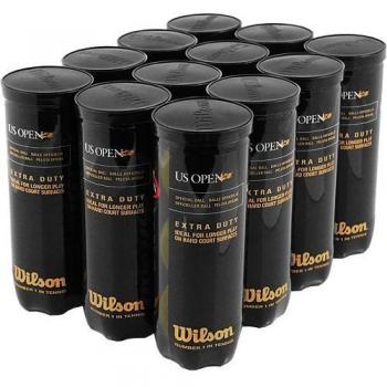 Wilson t1071 us open tennis balls 1 pk of 3 balls green