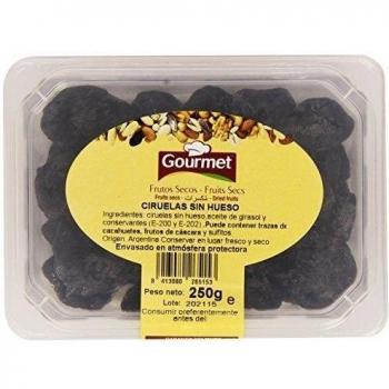 Gourmet - Ciruelas sin hueso - Frutos secos - 250 g