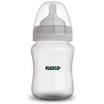 Neno Anti-Colic Baby Bottle 150 ml, BPA-Free, Transparent