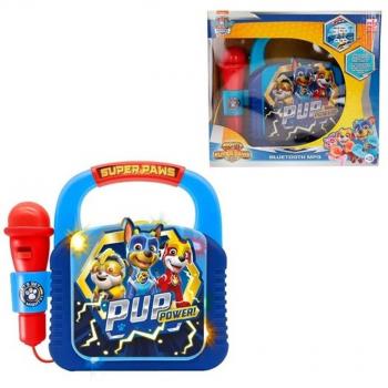 Reproductor MP3 Paw Patrol con micrófono y Bluetooth