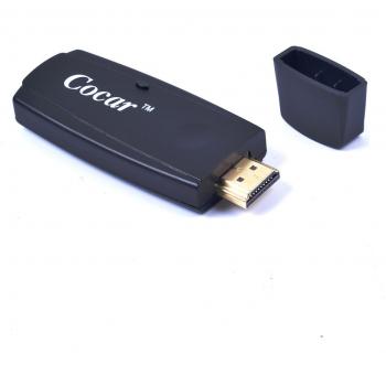 Cocar X2 HDMI Miracast Dongle 2.4G Wifi Pantalla de TV Adaptador Receptor Espejo Inalámbrico Videos Audio Picture Cámara Música en Vivo para iPhone iPad Airplay DLNA Andorid Teléfono Inteligente a Tablet TV Monitor Proyector