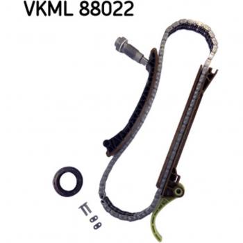 Juego de cadena de distribución SKF VKML 88022 - Kit de cadena de distribución con componentes de alta calidad, diseñado para un ajuste preciso y duradero, incluye todos los elementos necesarios para la instalación, fabricado por SKF, conocido por su 