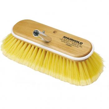Shurhold Cepillo para Cubierta de Poliestireno Suave 250 mm, Color Amarillo, Modelo Shu980 Marrón