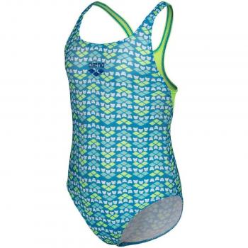 Bañador de niña Arena Friends con diseño divertido, adecuado para natación, talla 1-2 años