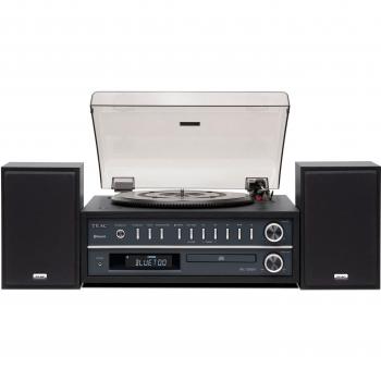 Teac MC-D800 - Sistema estéreo tocadiscos, color Negro