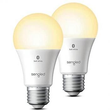 Bombilla Inteligente Alexa, Sengled Bombilla Alexa Bombilla Led E27 806 Lúmen, con Bluetooth Blanco Cálido,Regulable, Compatible con Alexa y Google Home