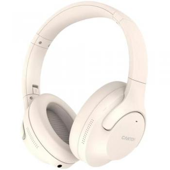 Auriculares Bluetooth Canyon OnRiff 10 con Cancelación Activa de Ruido (ANC) - Color Beige