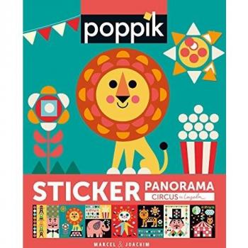 Póster Panorámico con 750 Pegatinas - El Circo