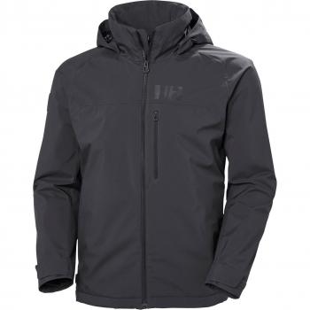 Helly Hansen Men's HP Racing Lifaloft Hooded Waterproof Jacket Black