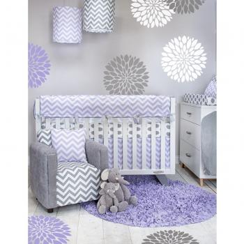 Sweet Potato Swizzle Rail Guard Set, Short, Purple/Grey/White by Sweet Potatoes