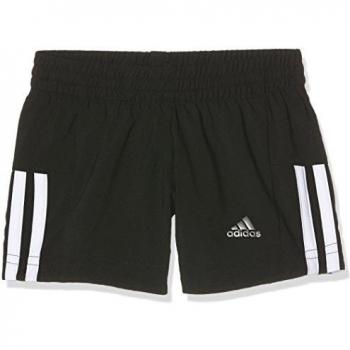 adidas YG T F GU WV SH - Pantalón corto para niño, color negro / blanco, talla 164