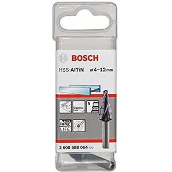 Bosch 2 608 588 064 - Broca escalonada HSS-AlTiN - 4-12 mm, 6,0 mm, 50 mm