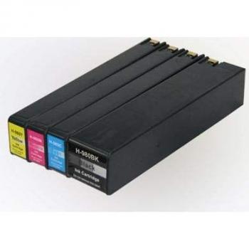 Cartucho Compatible Amarillo 120ML para HP 980 XL - Modelos X555DN, X555XH, X585F, X585Z (D8J09A)