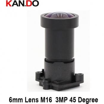 Lente Nocturna de 6mm con Montaje M16*0.5mm y Filtro IR 650 para Cámara de Seguridad CCTV