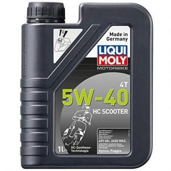 Liqui Moly 20829 - Aceite de Motor, Moto, 4T, 5W-40, HC Scooter, Booklet, 1 L