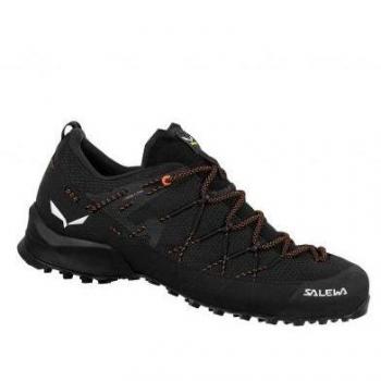 Zapatillas de Deporte Hombre Salewa Wildfire 2 - Versátil, combina con jeans casuales, color negro intenso, talla 44