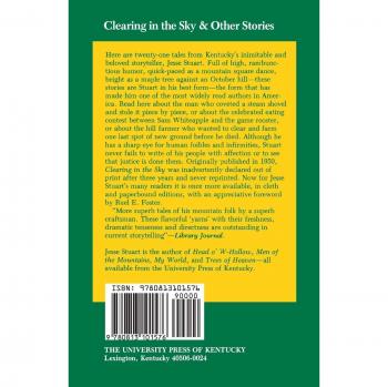 Clearing in the Sky: A Collection of Short Stories by Jesse Stuart