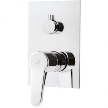 Grifo Ducha Empotrable Monomando Cónico 3 Vías Cromo Galindo 7177200