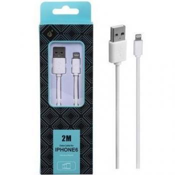 One + 801115 Cable para iPhone 5/6 2 m blanco