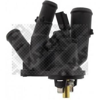 Termostato de refrigerante MAPCO 28613, compatible con vehículos, fabricado con materiales de alta calidad para un rendimiento óptimo, diseñado para regular la temperatura del motor y prevenir el sobrecalentamiento