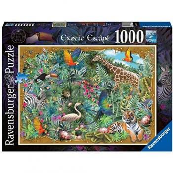 Ravensburger Puzzle, Puzzle 1000 Piezas, Escape Exótico, Puzzles para Adultos, Puzzle Animales, Rompecabezas Ravensburger