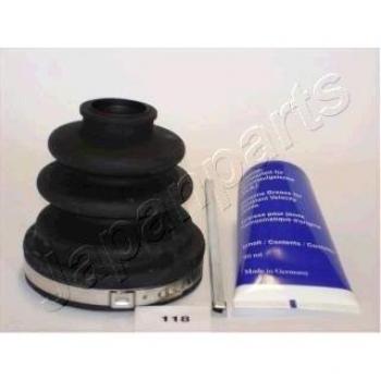 Juego de fuelles para juntas homocinéticas JAPANPARTS KB-118, incluye dos fuelles, abrazaderas y grasa
